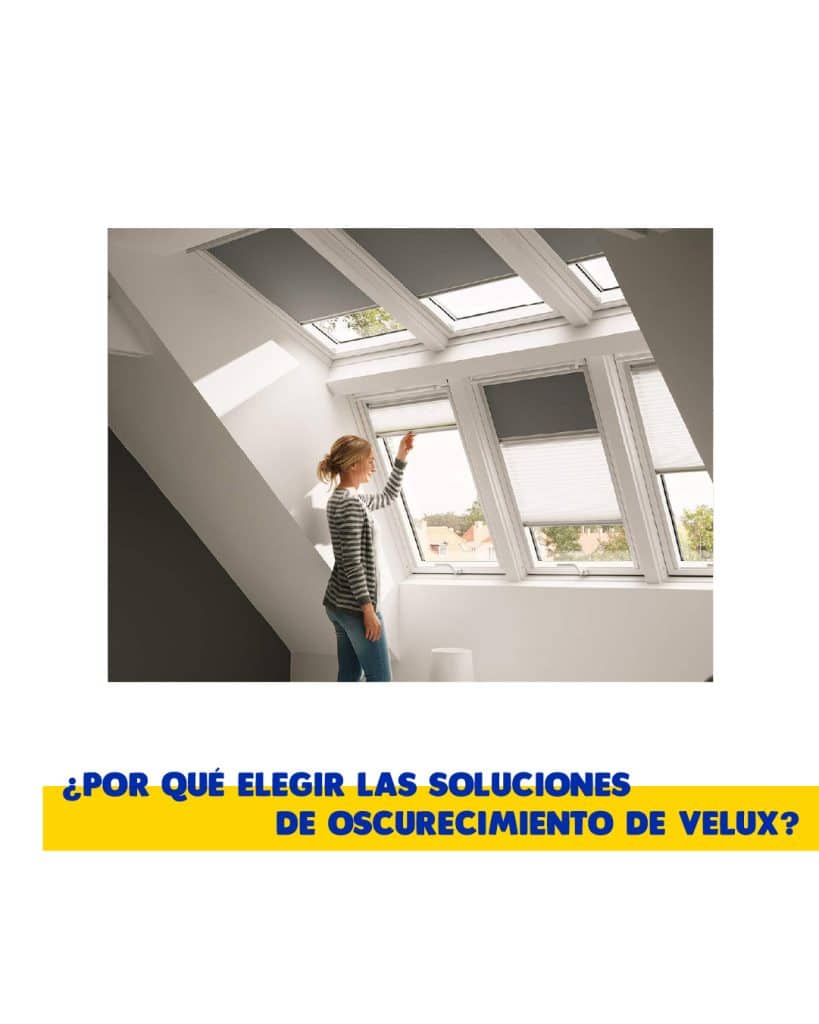 por qué elegir las soluciones de oscurecimiento de velux